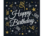  Happy Birthday B&C szalvéta 20 db-os 33x33 cm (MLG152555) - oliviashop