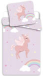  Unikornis Cloudy Pink ágyneműhuzat 140×200cm, 70×90 cm (BRM013810) - oliviashop