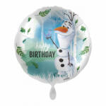  Disney Jégvarázs Olaf Happy Birthday fólia lufi 43 cm (NPR163373) - oliviashop