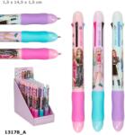  TOPModel Radírozható 4 Színű Zseléstoll, Kék toll, lila gumival