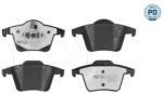 MEYLE set placute frana, frana disc MEYLE -PD: Advanced performance and design. 025 240 1118/PD (025 240 1118/PD)
