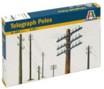  Italeri: Fa távközlési oszlopok makett, 1: 35 0404s