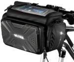 Wildman utazótáska kerékpár kormányra cipzárral 4L GS6 fekete