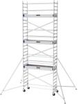 Tubesca-Comabi Neolium 250 line alumínium gurulóállvány, munkamagasság: 6 m