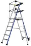 Tubesca-Comabi Sherpamatic alumínium munkaállvány, 6 fokos