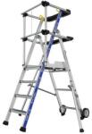 Tubesca-Comabi Sherpamatic alumínium munkaállvány, 4 fokos