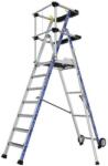 Tubesca-Comabi Sherpamatic alumínium munkaállvány, 7 fokos