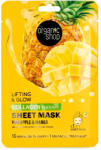 Organic Shop Lifting & Glow Kollagénes fátyolmaszk ananásszal és mangóval - 1 db
