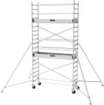 Tubesca-Comabi Neolium 250 line alumínium gurulóállvány, munkamagasság: 4 m