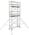 Tubesca-Comabi Cross 250 alumínium gurulóállvány, munkamagasság: 7, 85 m