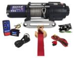 Husar Winch Troliu ATV Husar Winch 5500lbs (2495kg) 12v Cablu Sintetic 14.5m Raport 166: 1