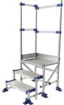 Tubesca-Comabi Meca Modul munkaállvány, 2 korláttal, 3 fokos, pallóhossz: 0, 5 m
