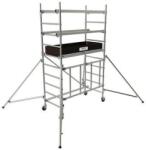 Tubesca-Comabi Runner alumínium gurulóállvány, munkamagasság: 3, 60 m