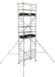 Tubesca-Comabi Runner alumínium gurulóállvány, munkamagasság: 6, 60 m