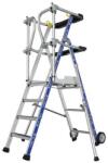 Tubesca-Comabi Sherpamatic Saloon alumínium munkaállvány, 4 fokos