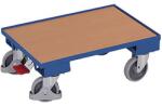 Cordes Szállítóplatform Euro rendszer, 250 kg-ig, 10 mm-es él, 61 x 41, 5 x 23, 5 cm, kék