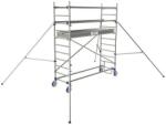 Tubesca-Comabi Cross 250 alumínium gurulóállvány, munkamagasság: 3, 85 m