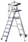 Tubesca-Comabi Sherpamatic Saloon alumínium munkaállvány, 6 fokos