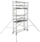 Tubesca-Comabi Cross 250 alumínium gurulóállvány, munkamagasság: 5, 85 m