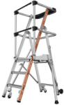 Tubesca-Comabi Veloce mobil alumínium munkaállvány, 3 fokos