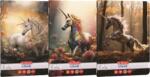 Herlitz Caiet Herlitz A5, 48 file, patratele, colturi rotunjite, motiv Unicorn, diverse modele HZ9497520
