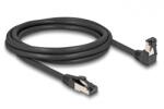 Delock Patch Cord Delock 80446, S/FTP, Cat. 8.1, 2m, Black (80446)