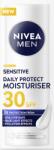 Nivea Men Cremă de față Sensitive, SPF30, 30 ml