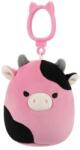 Jazwares Kulcstartó Fekete-rózsaszín tehén - Pollyanna (SLSQCP00509)