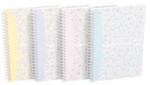 Oxford Caiet Oxford Floral, A5, 60 de coli, liniat, culori mixte