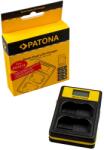 PATONA PT-141624, Incarcator dublu pentru acumulatori Nikon EN-EL15 Incarcator baterii