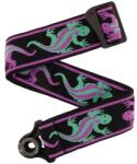 D'Addario 50BALPW01 Lizards Green/Purple heveder