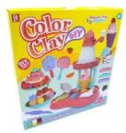 Man Yuk Toys Fagylaltozó gyurmaszett kastély formájú gyurmanyomóval (736B-3) - vackorjatek
