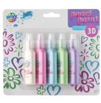 MOXY Gyöngyházfényű 3D festék készlet - 5x25 ml - Pasztell (IMO-SP-100118BASIC)