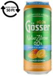Gösser Alkoholmentes sör GÖSSER Natur-Zitrone mangó-citrom 0% 500 ml DRS - fotoland