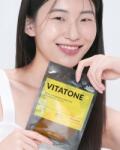 RETURNU Vitaminos szövetmaszkok az arcra Vitatone Facial Sheet Mask - 25 g / 1 db