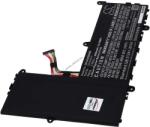 Powery Helyettesítő akku Asus EeeBook F205TA-FD0035BS laptophoz