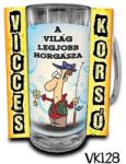 Neves Ajándék Vicces Korsó 0, 3 L - A világ legjobb horgásza (VK128)