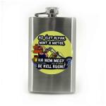 Nevesajándék Vicces Flaska Az élet olyan, mint a motor Ivós Ajándék (VFL035)