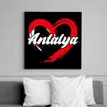 printfashion Antalya - Vászonkép - Fekete (17563249)
