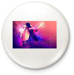 printfashion Michael-Jackson-Wallpaper-HD - Kitűző, hűtőmágnes - Fehér (17547488)