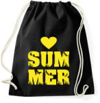printfashion Love summer - Sportzsák, Tornazsák - Fekete (17564283)