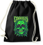 printfashion Cannabis - Sportzsák, Tornazsák - Fekete (17539335)