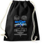printfashion Nissan Skyline Brian - Sportzsák, Tornazsák - Fekete (17542809)