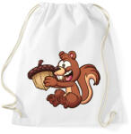 printfashion Mókus - Sportzsák, Tornazsák - Fehér (17546282)