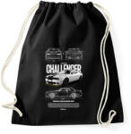 printfashion DODGE CHALLENGER - Sportzsák, Tornazsák - Fekete (17582658)