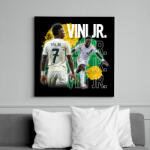 printfashion vinicius jr - Vászonkép - Fekete (17544349)