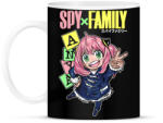 printfashion SPY FAMILY - ANYA - Bögre - Fekete (17540189)