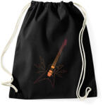 printfashion Gitár - Sportzsák, Tornazsák - Fekete (17546733)