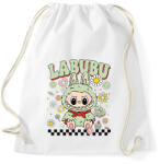 printfashion Zöld Labubu - Sportzsák, Tornazsák - Fehér (17582652)