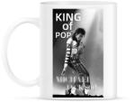 printfashion michael jackson king - Bögre - Fehér (17548367)